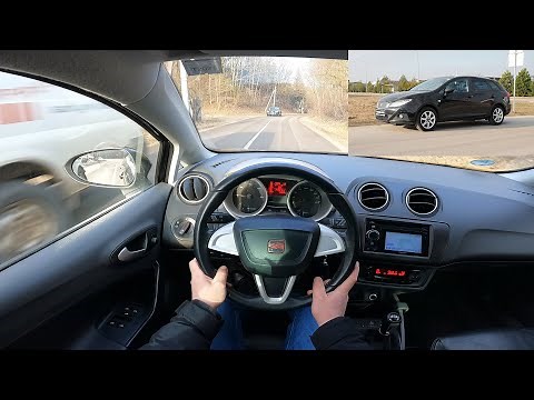 2012 Seat Ibiza IV ST 1.2 TDI 75 Hp Start & Stop E Ecomotive POV Test Drive