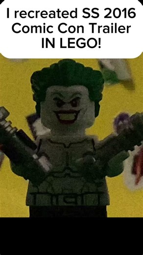 Suicide Squad (2016) Comic Con Trailer in LEGO!