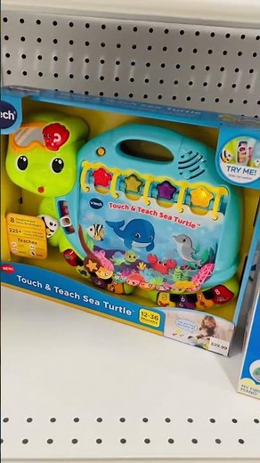 Vtech Touch and teach Sea turtle #toyshopping #shopping #toys #vtechvideos #toysforkids #fun #kids