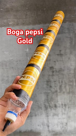 Making a slingshot from a Pepsi Gold can to repel birds and squirrels #boga #bogathailand #diy #s...