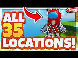 ALL *35* SONIC MORPH LOCATIONS In Roblox Find The Sonic Morphs!