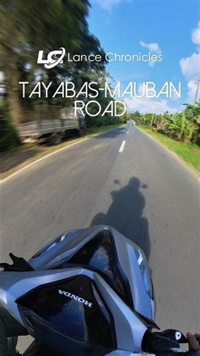 Tayabas-Mauban Rd | Mauban Quezon | Lance Chronicles #fypシ #insta360 #travel #hondaclick150i