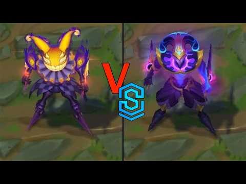 Prestige Pandemonium Shaco VS Dark Star Shaco