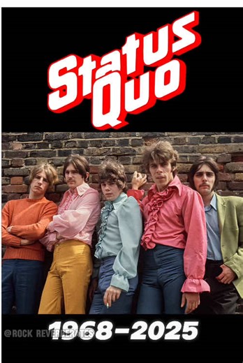 Before and After of Status Quo Rock Band Journey