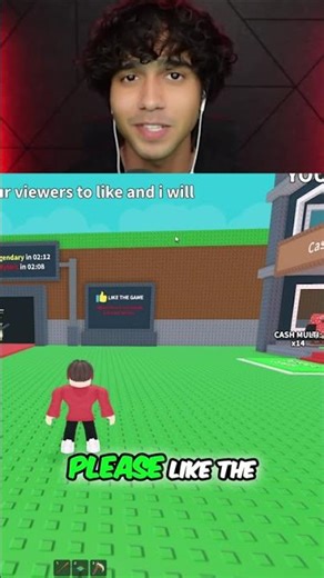 Roblox Streamer's Rare Item Hunt Adventure! #shorts