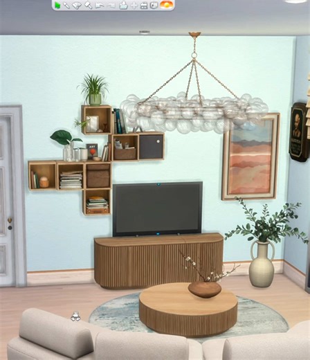 Normally I don’t use paid CC, but Cowbuild totally pulled me in 🐮✨ I grabbed their Black Friday deal last year, and now I finally used their CC to decorate this apartment. The majority of my builds will stay CC-free. This is just a fun little CC moment. 🫶🏻 Let me know if you’d like to see this from time to time, and drop the CC creators you’d love to see me decorate with in the comments! 😊 #sims4 #thesims4 #gamingcommunity #sims4build #fyp