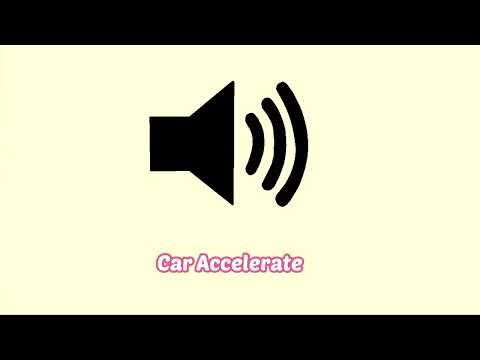 Car Accelerate Sound Effect