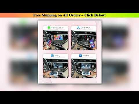 BONROAD Wireless Carplay Android Auto Module For TOYOTA Touch2 Entune2.0 Highlander Tundra Sienna