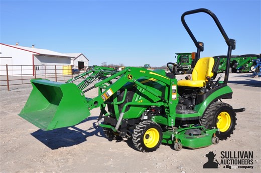 2019 John Deere 1025R MFWD Compact Utility Tractor W/Loader | Agriculture