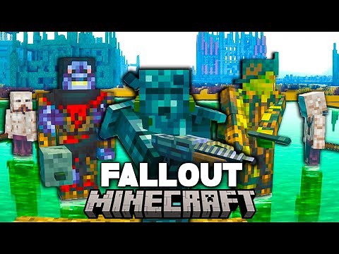 I Survived in a Fallout 4 Minecraft Simulation..