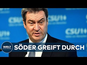 CORONA-MASKENAFFÄRE: Markus Söder greift in der CSU durch - Alfred Sauter gibt Parteiämter auf