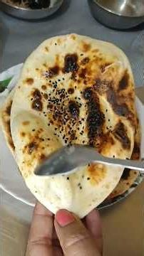 Easy to make instant butter naan//Butter naan recipe//#butternaan #recipe #shorts