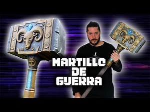 MARTILLO DE GUERRA - Como hacer desde cero - Larp / Softcombat / Cosplay