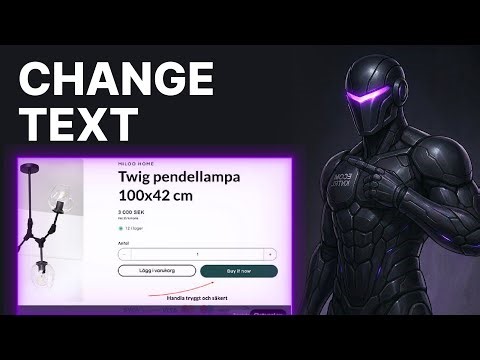 How to Change the Buy It Now Button Text on Shopify (2026) | Theme Editor