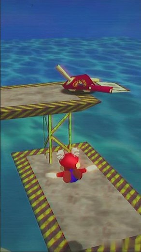 Mario flying in invisibility mode in Super Mario 64 But It´s 20 Years in the Future