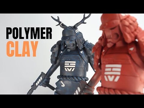 Making urban toy using super sculpey clay