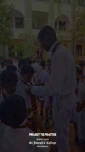 PROJECT TIE PRACTICE Date: 2026.02.13 Event: Project Tie Practice | 1st Stage අප විද්‍යාලයේ 5 ශ්‍රේණියේ සිසුන් සදහා ශිෂ්‍ය නායක සිසුන් විසින් නිවැරදිව ටයි ගැටය ගැසීමට කියාදීමේ වැඩසටහන. A program conducted by the prefects of our school to teach Grade 5 students how to tie their neckties properly. Cinematography : Didula Sanahas & Minidu Bhashitha. Caption by : Daham Pansilu. ©All rights reserved by St. Joseph's College Anuradhapura. #TiePractice #FirstStage #Discipline1st #SJCAnuradhapura | St. J