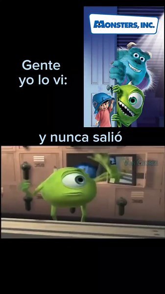 Escena eliminada de Monsters Inc 2001