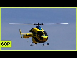 BEAUTIFUL XL RC SCALE MD900 WITH NOTAR ELECTRICAL HELICOPTER FLIGHT SHOW