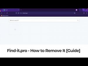 Find-it.pro Redirects Virus - How to Remove It [Working]
