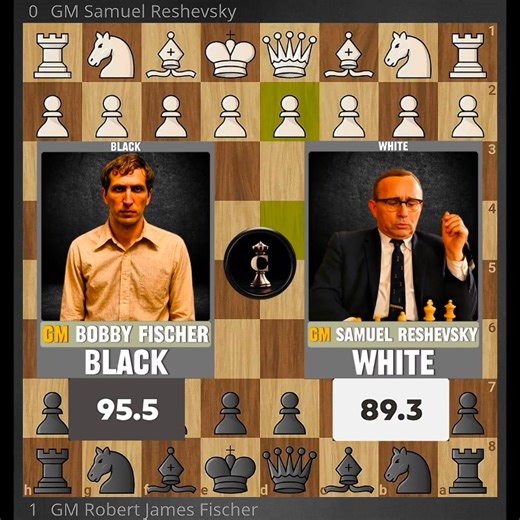 Bobby Fischer's Classic And Stunning Queen Sacrifice Ever Against His Idol Samuel Reshevsky - 1970 | Chess Infinity