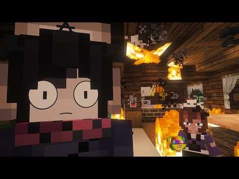 Aiden.... I burnt the water (Minecraft Animations)