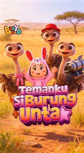 Ayo tonton versi lengkapnya di Channel Youtube BabyDoo! Burung apa yang badannya besar tapi tidak bisa terbang? Du du du du~ Si kecil sudah bisa ikut nyanyi belum? Follow BabyDoo untuk lagu anak seru lainnya! #kids #anak #laguanak #hewan #babydoo