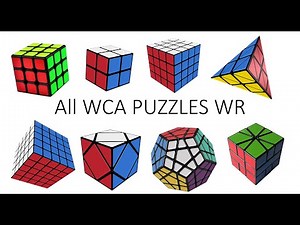 All Rubik's Cube World Records 2021 Speedcubing WR WCA