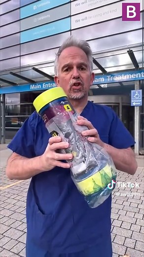 58K views · 290 reactions | Birmingham doctor explains the dangers of large 'supersized' laughing gas canisters  #balloon #balloons #paralysed #fyp #foryou #nervedamage #laughinggass #paralyzed #supersize #supersizemeistoxic #birmingham #birminghamuk | Birmingham Live | Facebook