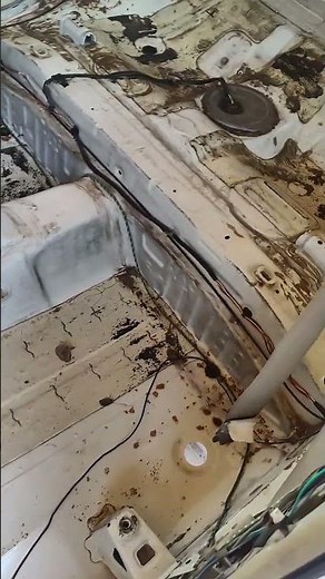 Toyota Corolla 2004 floor restoration