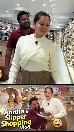 இந்தமாதிரி high heels போட்டாலே ரம்யாகிருஷ்ணன் Feeling 😎😜 | Anithasampath vlogs