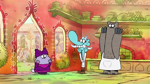 The Fire Breather / The Flying Flinger Lingons - Chowder (Series 2, Episode 3) - Apple TV (ID)