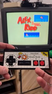 Before I got a #NES I got a SMS #sega master system Alex Kidd in Miracle World | Retrogameboyz LLC