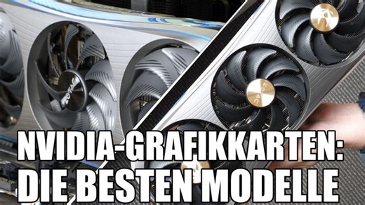 Das sind die besten Grafikkarten von Nvidia