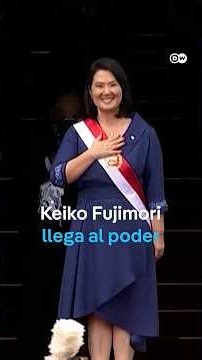 Keiko Fujimori sworn in as President of Peru, promising order and national reconciliation