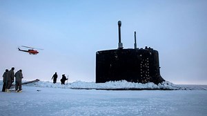 Inside look at US Navy submarine’s Arctic training