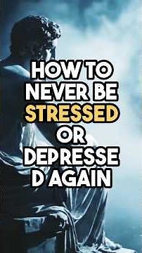 How to Never Be Stressed or Depressed Again #motivation #discipline #stresscontrol