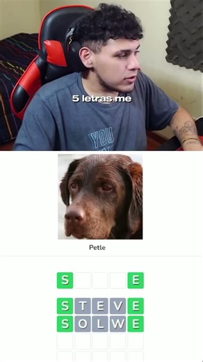 ¿COMO SE LLAMA EL PERRI? 🐾🦴 | PETLE DEL DIA 🐶 | #petle #wordle #fyp #casualgame