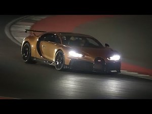 ANDREW TATE driving his Bugatti Chiron Pur Sport on track in DUBAI!
