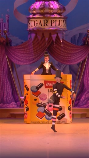 This reimagined presentation of Mother Ginger features the most adorable dancing Liquorice Allsorts. 🍬 "Nutcracker from English National Ballet" premieres Tuesday, December 16 at 9/8c on PBS. | Great Performances l PBS