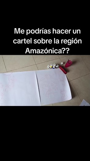 Cartelera Creativa sobre la Región Amazónica