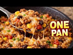 This Mexican Ground Beef & Rice Skillet Never Fails