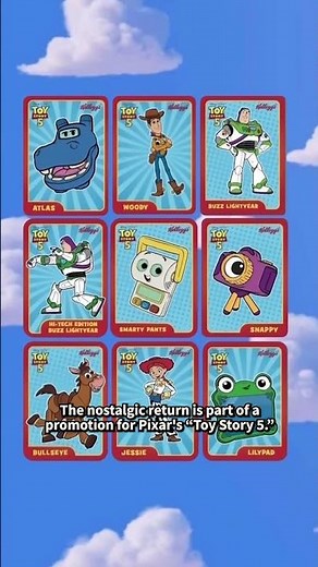 Kellogg's to Put Toys Back in Cereal Boxes for 'Toy Story 5' Promotion