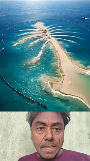 Rebuild Of 'Palm Jumerah' Dubai😱 #nothingimposibleinthisworld #explore #dubai #palmjumeirah #fyp