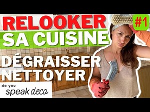 RENOVATION KITCHEN 1 : CLEANING AND DEGREASING OF SUPPORTS