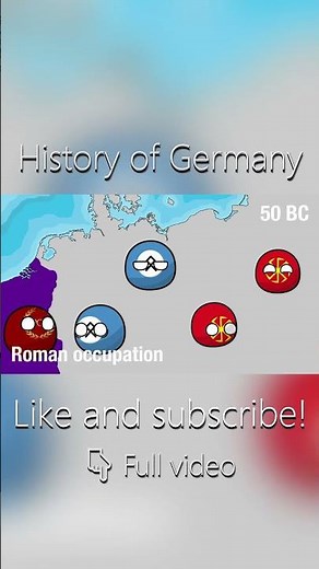 History of Germany Part 1 | Countryballs