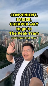 How to go to The Peak Tram (Lower Terminus) From Tsim Sha Tsui? Redeem and use my code 𝐌𝐘𝐑𝐎𝐍𝐊𝐋𝐎𝐎𝐊 to get 5% disc0unt! #ThePeak #HongKong #PeakTram #HongkongGuide #HKTips #MyronAkongReco | Myron Pariñas