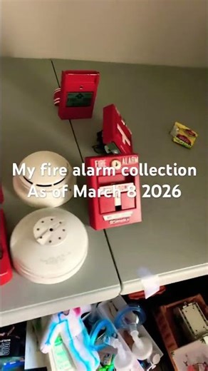 Fire alarm collection as of March 8, 2026￼