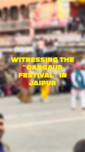 Jaipur Gangaur Festival
