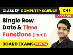 Removing Database - Structured Query Language(SQL) | Class 12 Computer Science Chapter 9 | CBSE 2025